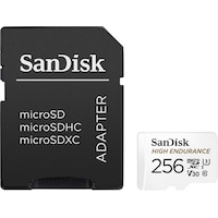 SanDisk microSDXC High Endurance Monitoring (microSDXC, 256 GB, U3, UHS-I)