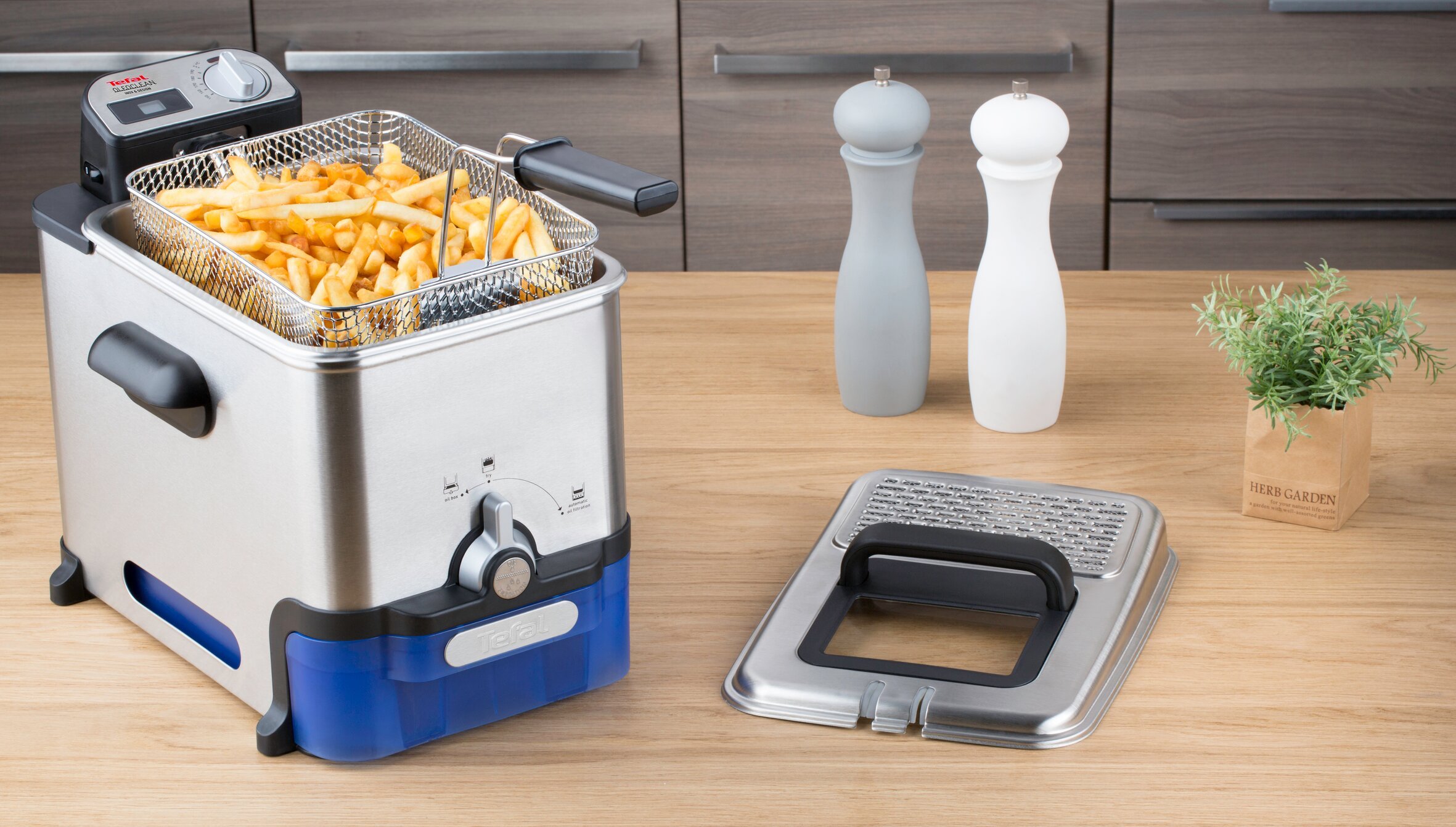 Tefal fr8040 oleoclean pro deep fryer store