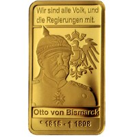 Deutscher Münzexpress 125th anniversary of the death of Otto von Bismarck (2023)