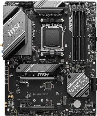 MSI B650 GAMING PLUS WIFI (AM5, AMD B650, ATX) - buy at Galaxus
