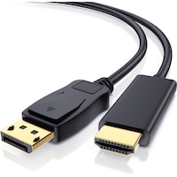 Primewire 4k DisplayPort auf HDMI Kabel, DP 1.4 zu HDMI Konverterkabel, Adapterkabel, UHD 2160p 4K 3840 x 2160 (2 m, DisplayPort)