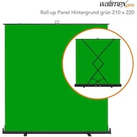 Walimex pro Roll-up Panel Hintergrund (210 cm, 220 cm)