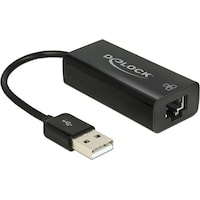Delock Adapter USB 2.0 > LAN 10/100 Mb/s (USB 2.0, RJ45)