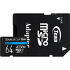 Team Group Team ELITE A1 - Flash-Speicherkarte (SD-Adapter inbegriffen) (64 GB, microSD, U3, UHS-I)