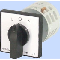 Elektromet Cam switch L-0-R 3P 12A IP65 Arc E12-42 with plate (921202)