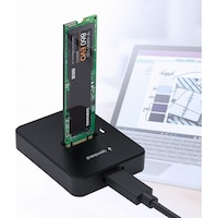 Gembird Desktop USB Type-C M.2 SATA & NVME SSD drive docking station