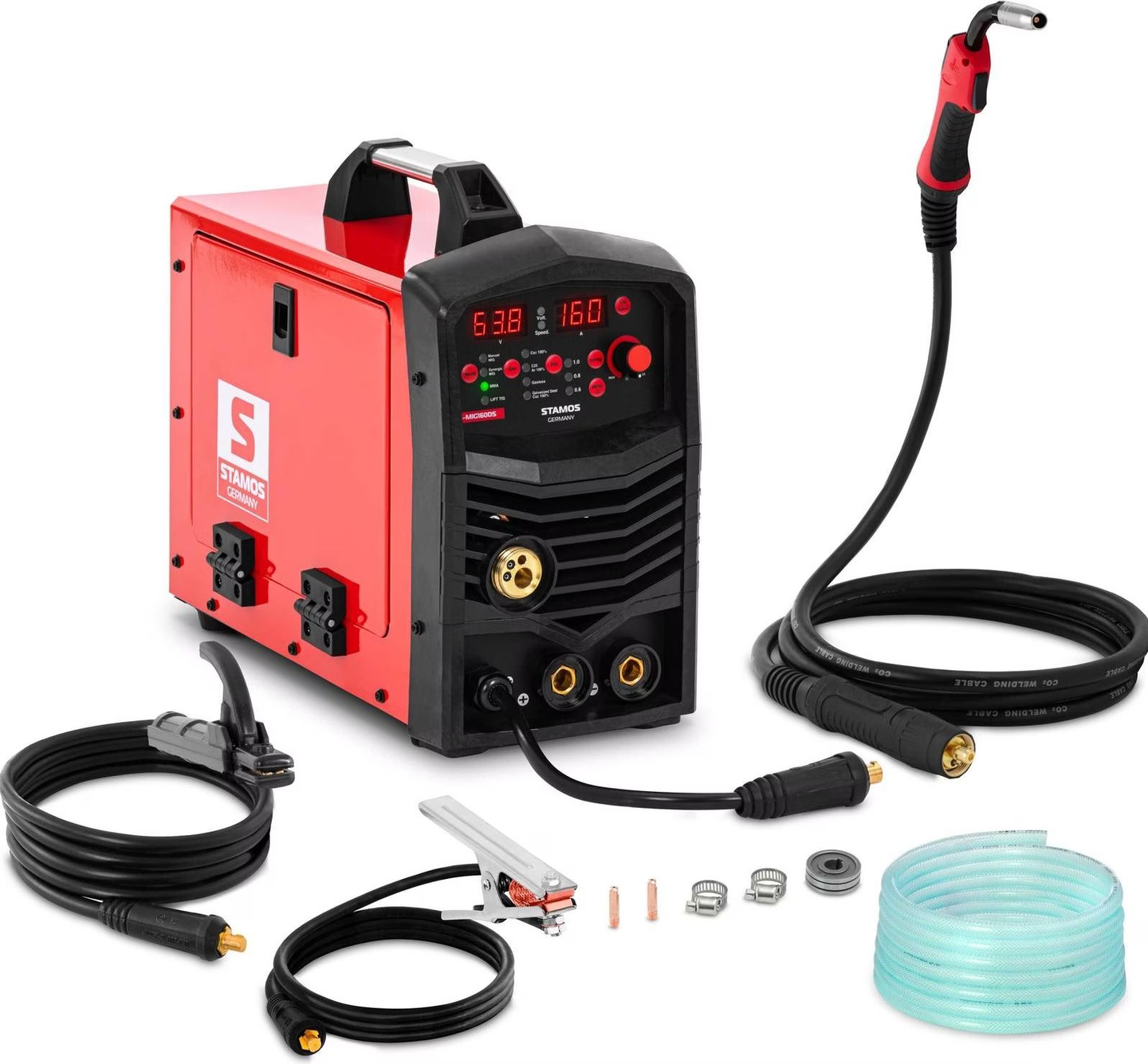 Saldatrice Inverter STAHLWERK ARC 200 Synergic Pro - 200A, Tecnologia IGBT, Per Saldatura MMA E Lift-TIG - Foto 9