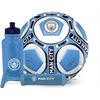 Manchester City FC Fußballset Mit Unterschriften (One Size)