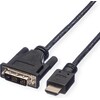 Roline DVI — HDMI (Typ A) (1.50 m, DVI, HDMI)