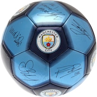 Manchester City FC Unterschrift Fußball
