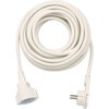 Brennenstuhl Short extension cable with angled flat plug 10m H05VV-F3G1.5 white (10 m)
