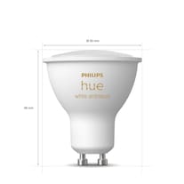 Philips Hue White Ambiance (GU10, 5.70 W, 350 lm, 3 x, G)