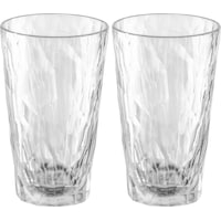 Koziol Drinking glass Superglas Club No. 6, 300 ml, 2 pieces (0.30 l, 2 x)
