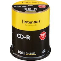 Intenso CD-R Cake Box 80MIN/700MB (100 x)