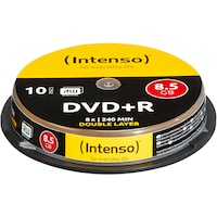 Intenso DVD+R Cake Box - 8.5GB (10 x)