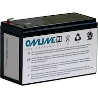 Online USV ONLINE replacement battery for the XS2000RBP consisting of 8 battery blocks type 12V/7Ah