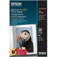 Epson Premium Glossy Photo Paper (255 g/m², A4, 20 x)