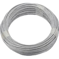 Dörner + Helmer Ruck-Zuck stainless steel rope ø 4 mm length 20 m suitable for holding purposes EN12385