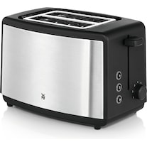 WMF Bueno Edition Toaster / Doppelschlitz Toaster mit Brötchenaufsatz Edelstahl matt