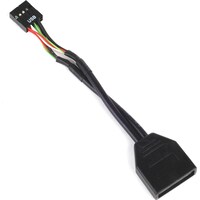 Silverstone Adapter USB 3.0 zu USB 2.0 (10 cm)