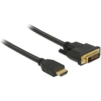 Delock DVI| HDMI (Typ A) — DVI| HDMI (Typ A) (1 m, HDMI, DVI)