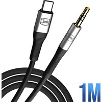3MK USB C — 3.5mm Klinke (1 m, 3.5mm Klinke (AUX))