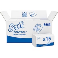 Kimberly-Clark SCOTT®-Performence Handtücher Interfold, weiß, 3180 Tücher (3180 x)