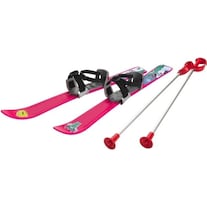 Gizmo Riders Ski til Børn 70 cm med skistave, Pink