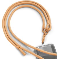 Hama Mobile phone strap, universal, adjustable, carabiner, 2 m, orange