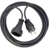 Brennenstuhl Quality plastic extension cable 10m black (10 m)