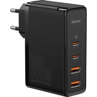 Baseus GaN2 Pro Quick Charger (100 W, Power Delivery 3.0, Quick Charge 4.0, Fast Charge)