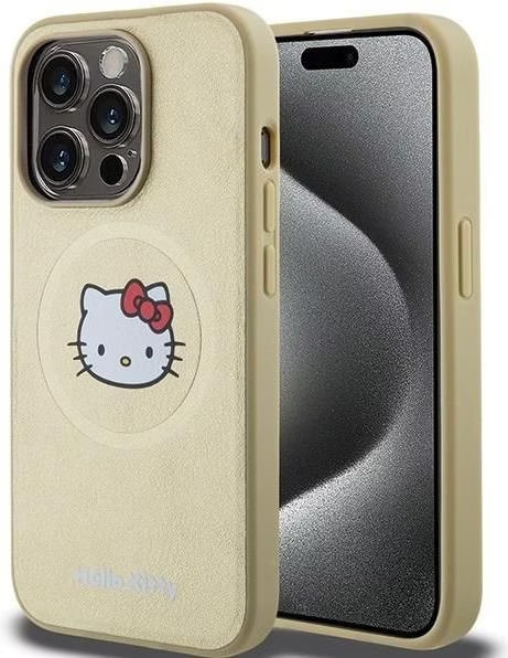 Hello Kitty HKHCP13XHDGPHT Custodia rigida per iPhone 13 Pro Max 6,7 biały/ bianco IML Kitty On Bricks Graffiti