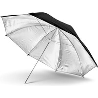 Roko UB-110S Reflexschirm silber/schwarz (110cm)