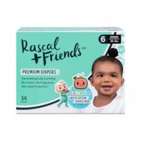 Rascal+Friends Premium Windeln (Gr. 6, Tragepack, 54 Stück)