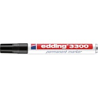 Edding Permanent Marker 3300 (Schwarz, 1, 1 mm)