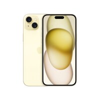 Apple iPhone 15 Plus (128 GB, Yellow, 6.70", SIM + eSIM, 48 Mpx, 5G)