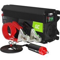 GreenCell Car Power Inverter Converter 24V to 230V 500W/1000W with USB
