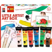 Marabu Little Artist Art Box KiDS (Brown, Green, Blue, Yellow, Red, Beige, 36 ml)