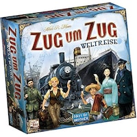 Asmodée Zug um Zug Weltreise (Deutsch)