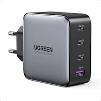 Ugreen Nexode (100 W, Power Delivery 3.0, GaN Technology, Quick Charge 4.0, Adaptive Fast Charge, SuperCharge, Fast Charge)