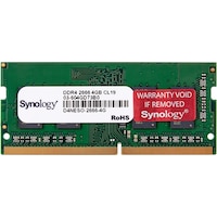 Synology D4NESO-2666-4G (1 x 4GB, 2666 MHz, DDR4-RAM, SO-DIMM)