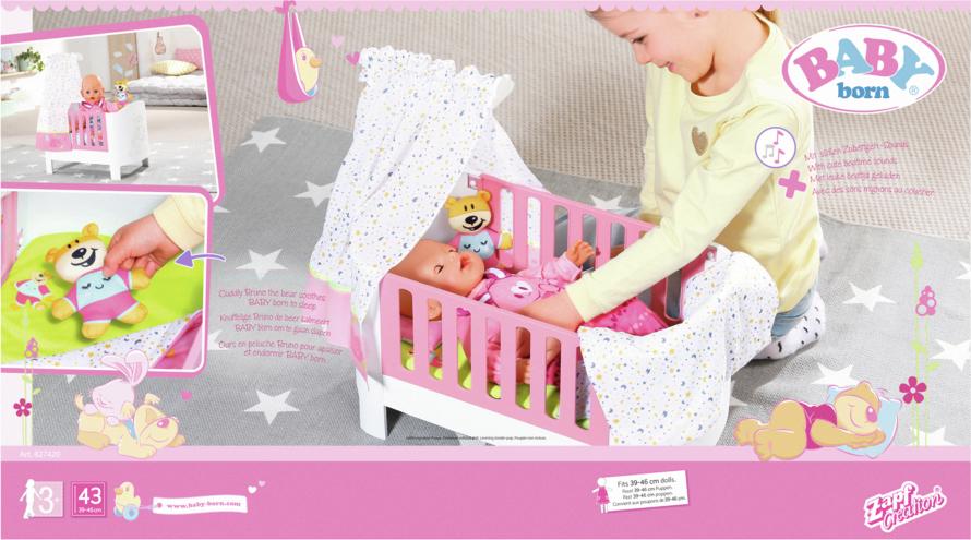 Baby born magic bed top