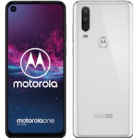 Motorola One Action (128 GB, White, 6.30", Hybrid Dual SIM, 12 Mpx, 4G)