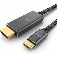 Primewire USB Typ C zu HDMI 2.0 Kabel, Konverterkabel, Adapterkabel 4K 3840x2160 @60Hz, Thunderbolt kompatibel (3 m, USB Typ C)