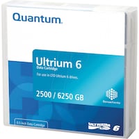 Quantum Data cartridge LTO6 Media Ultrium 2.5/6.25TB (LTO-6 Ultrium, 2500 GB)