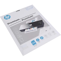 HP Laminierfolie Premium A4, 125 µm, 25 Stück, Glänzend (A4, 25 Stück, 125 µm)
