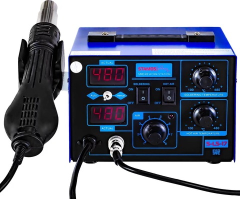 Stamos Lötstation Lötkolben Entlötstation Smd Rework Station Esd Lötset ...