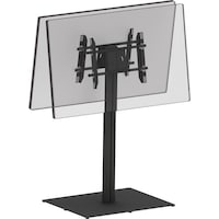 Multibrackets TV stand B2B to 80", aluminum, black (80", 75 kg)