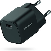 Blumax GaN PD Wall Charger 5/12/15V 30W USB-Typ-C Black