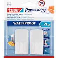 tesa Powerstrips Waterproof Haken WAVE
